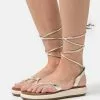 Anna Field Leather - Sandals - Gold