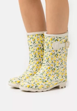 Anna Field Wellies - Yellow/Beige