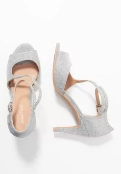 Anna Field High Heeled Sandals - Silver -Anna Field Shop f2a886c0193f4af8babe839a44d00cea