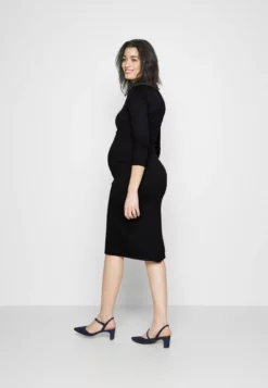 Anna Field MAMA Notch Neckline Midi Dress - Jersey Dress -Anna Field Shop f32067b8ab8c43a4980285b50940f592 scaled