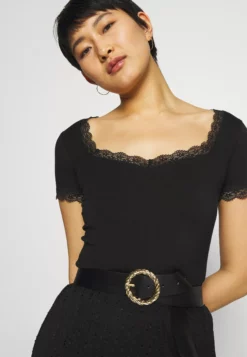 Anna Field Basic T-Shirt - Black -Anna Field Shop f3bb6e1636aa46fe80ac585f9e98b5dc scaled