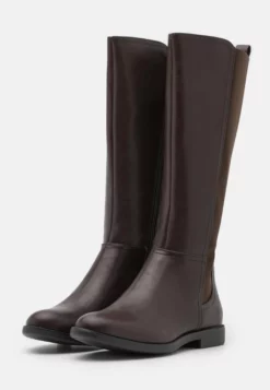 Anna Field Wide Fit Boots - Dark Brown -Anna Field Shop fb89f60c8e4b42da8165a2bb59a569ce scaled