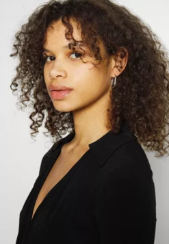 Anna Field Tall Center Front Knot Low Midi Dress - Day Dress - Black -Anna Field Shop fbf96bda43504365b9c46d77c1a4e5ab scaled