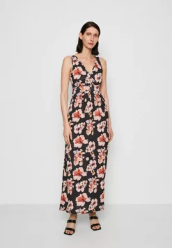 Anna Field Maxi Dress - Black/Pink/Multicoloured -Anna Field Shop fda181fcb2834fab92927fac87b04738 scaled