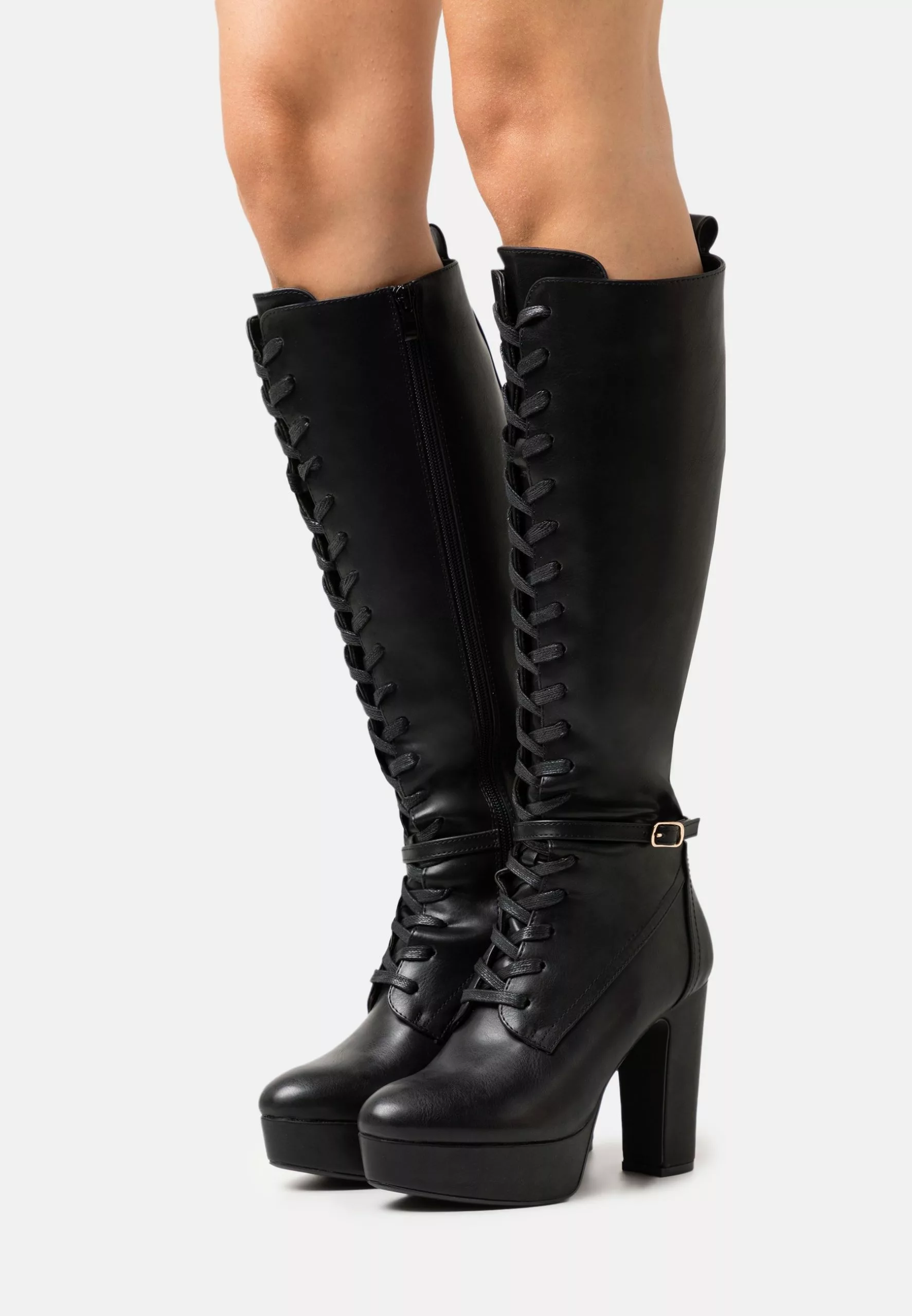 Lace-Up Boots - Black Anna Field Lace-Up Boots - Black -Anna Field Shop ff6ab94883ad4a22929aee36cb2dbc4a scaled